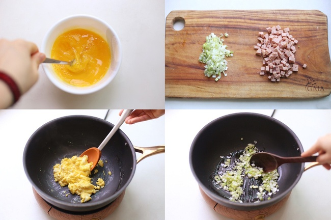 Làm nhanh 3 món cơm trứng ăn ngon cho bữa sáng-1