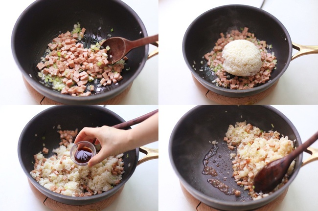 Làm nhanh 3 món cơm trứng ăn ngon cho bữa sáng-2