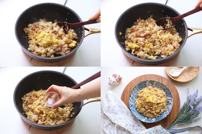 Làm nhanh 3 món cơm trứng ăn ngon cho bữa sáng-3