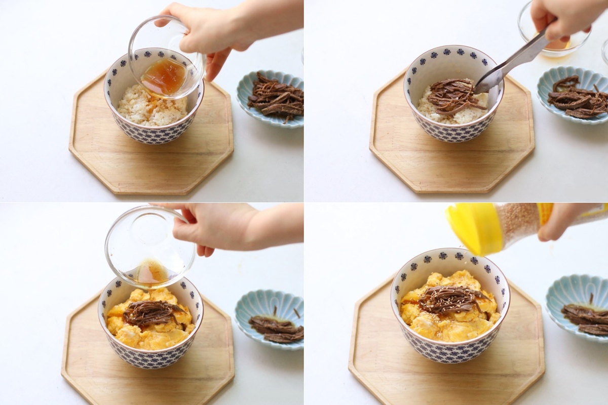 Làm nhanh 3 món cơm trứng ăn ngon cho bữa sáng-10