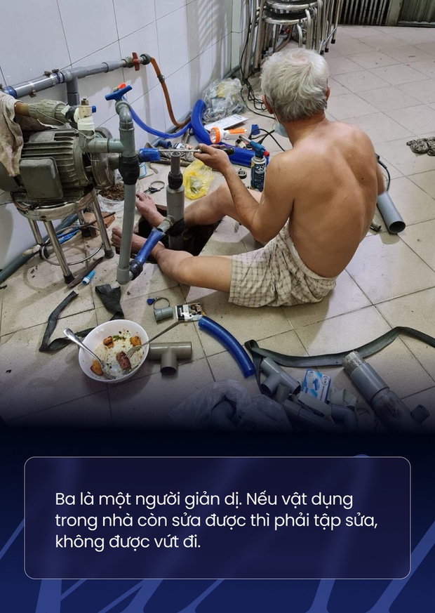 Bác sĩ trong ekip mổ Song Nhi qua lời flex của con trai: Ba tôi mặc như bác xe ôm và tự mổ ngón tay-5