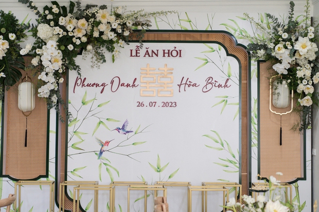 Những hình ảnh đầu tiên trong lễ ăn hỏi Phương Oanh - Shark Bình: Cô dâu lộ diện, Hoa hậu Ngọc Hân góp mặt!-3