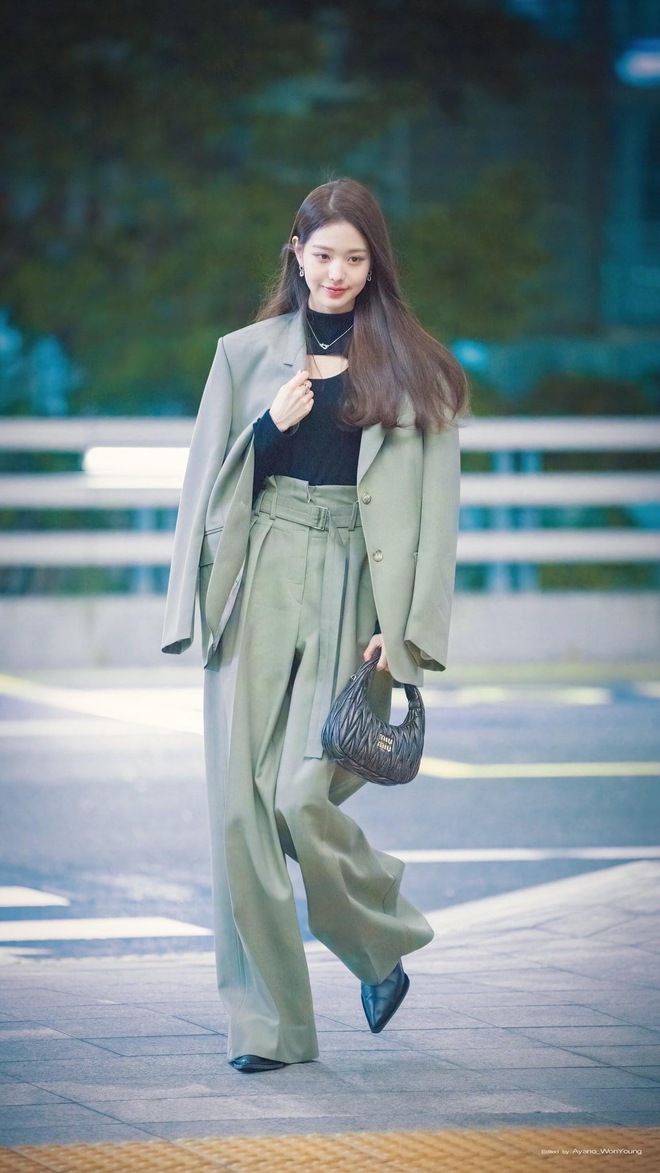 Đỉnh như Jang Won Young: Cân đẹp” mọi style, thần thái sang chảnh biến sân bay thành sàn diễn thời trang-6