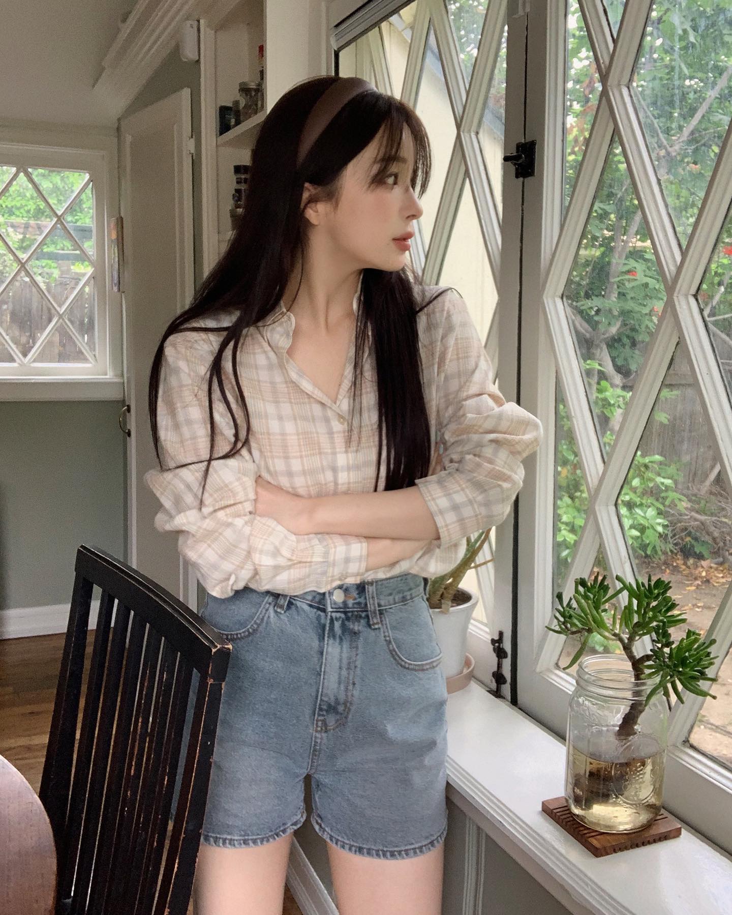 4 cách mặc áo họa tiết không sợ già và sến-6