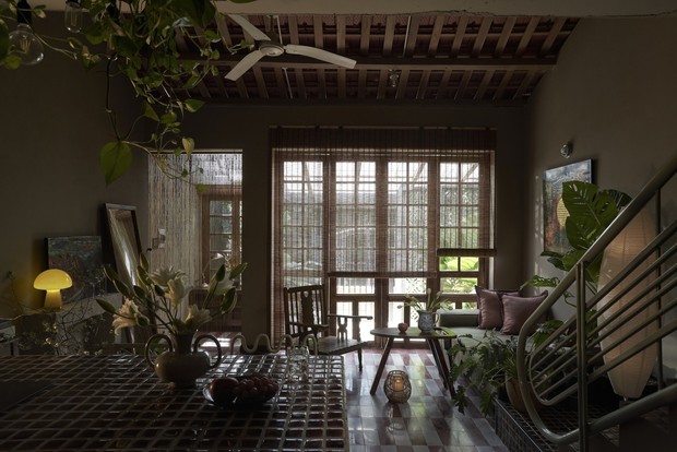 Ngỡ ngàng với không gian sau cải tạo của nhà tập thể trong ngõ-2