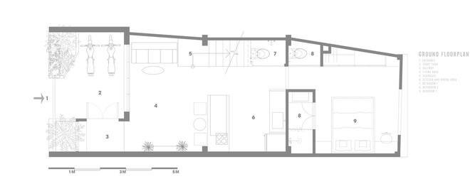 Ngỡ ngàng với không gian sau cải tạo của nhà tập thể trong ngõ-7
