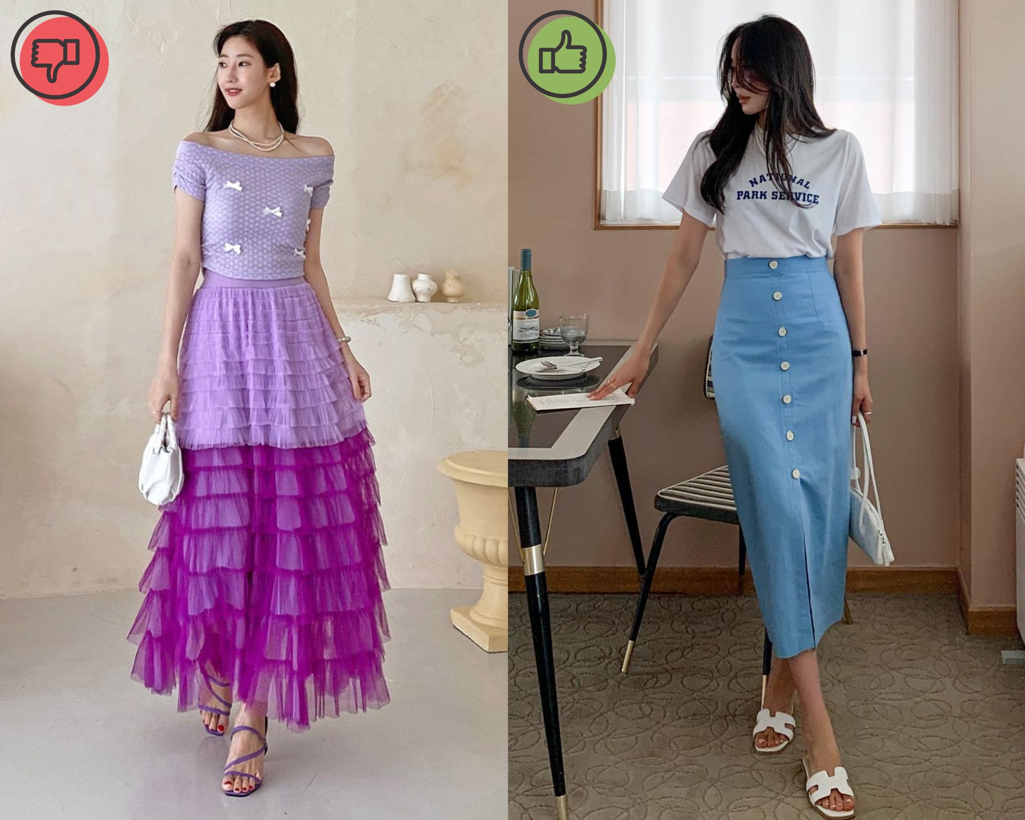 4 sai lầm khi diện chân váy dài gây dìm dáng-4