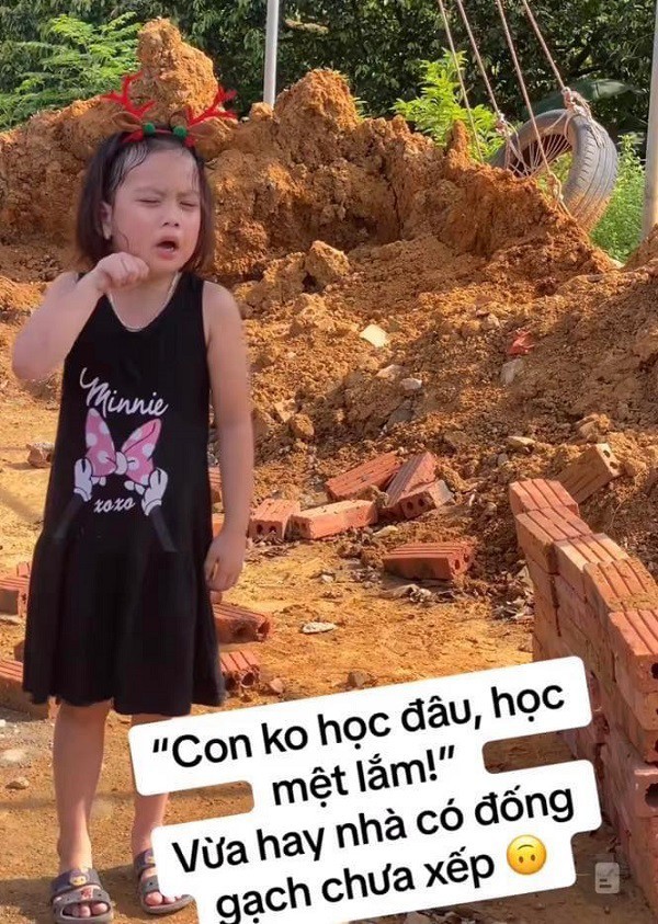 Con không chịu học, bà mẹ Quảng Ninh cho luôn làm thợ xếp gạch và cái kết khiến dân tình tâm đắc-1