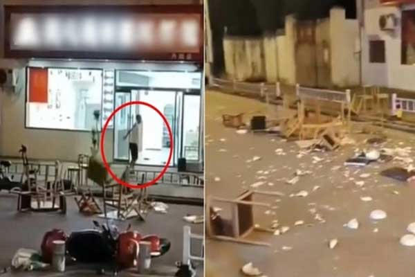 Phát điên” vì kinh doanh thua lỗ, ông chủ tự tay đập tan nát nhà hàng hải sản-1