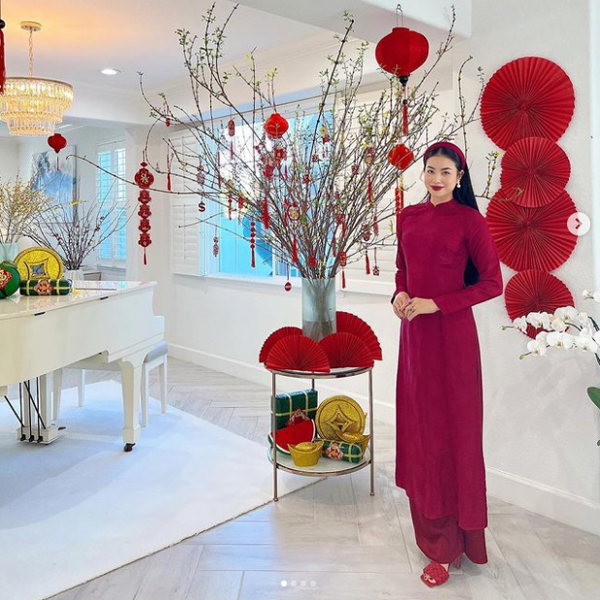 Hình ảnh hiếm hoi và thân thế kín tiếng của mẹ chồng Hoa hậu Phạm Hương ở Mỹ-5