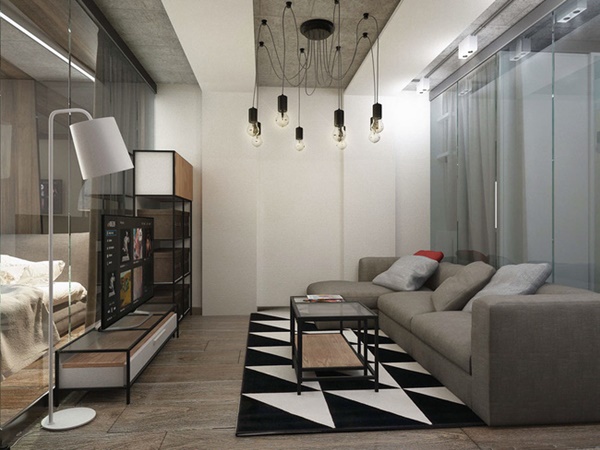 Thiết kế hợp lý của hai căn hộ nhỏ chưa đến 50m2-5