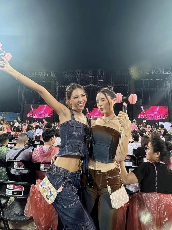 Dàn hoa hậu, người nổi tiếng xem đêm diễn đầu tiên của BlackPink ở sân Mỹ Đình-2