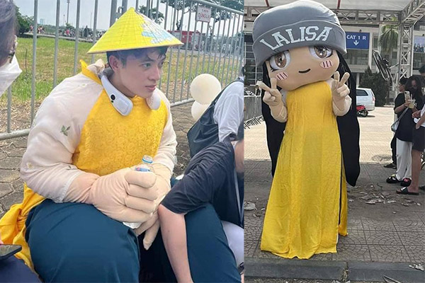 Clip Lisa (BLACKPINK) bị fan ném lightstick vào người tại siêu concert ở Hà Nội, thực hư ra sao?-6