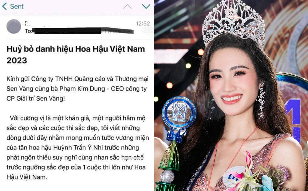 Hoa hậu Ý Nhi bị 200.000 người anti, yêu cầu tước vương miện: BTC nói gì?-2