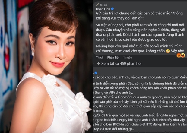 Lên tiếng về clip bị khán giả giật mic khi đang diễn, Uyên Linh càng gây bức xúc-2