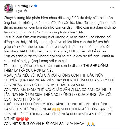 Phương Lê: Hoa hậu hòa bình nhưng bị cho là thích gây bão-2