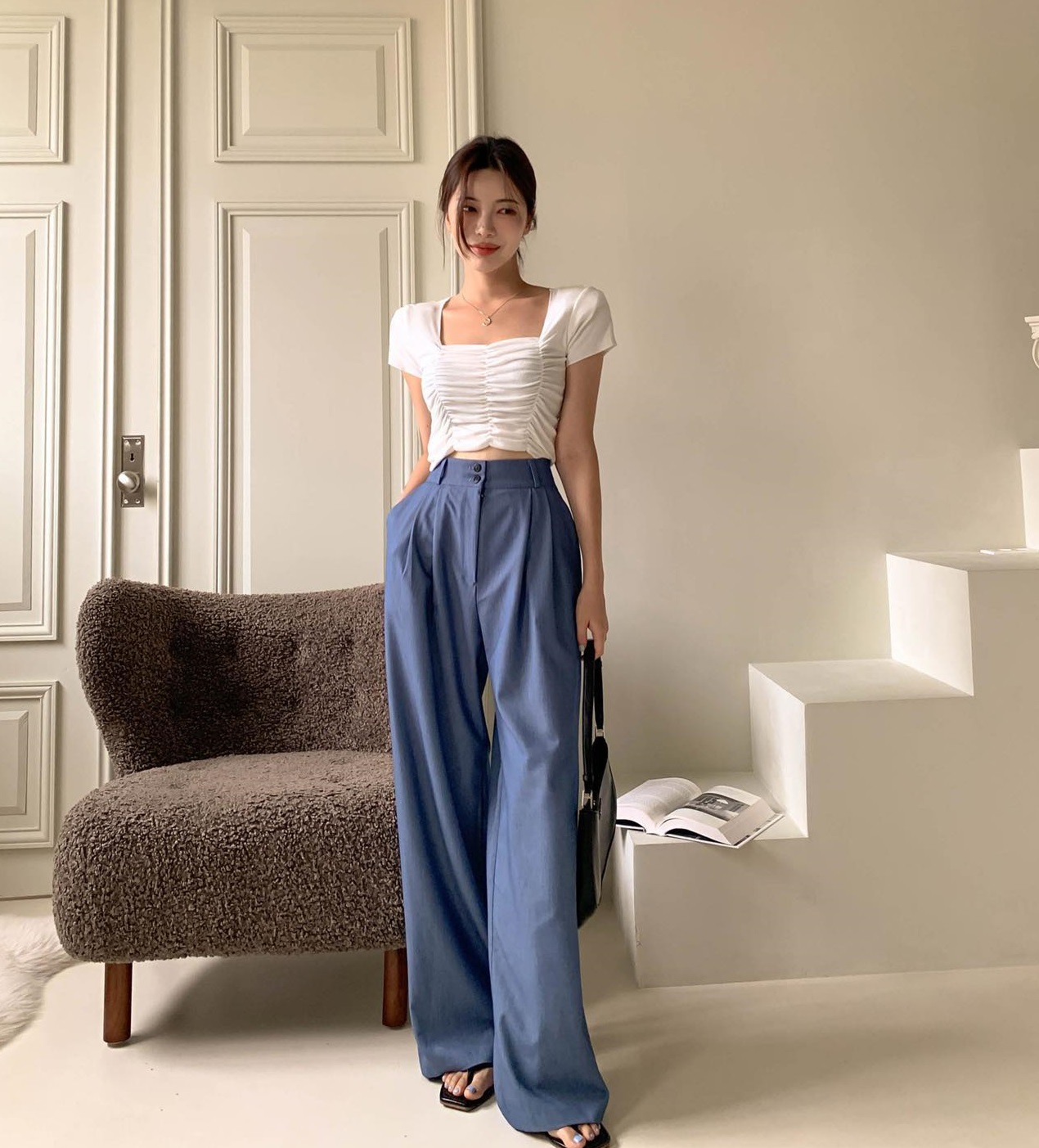 5 mẫu quần âu đang thịnh hành, nên sắm để mặc đẹp mỗi ngày-10