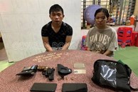 Bắt giữ cặp đôi bán súng ở Đồng Nai