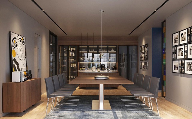 Căn penthouse của MC Thành Trung và vợ cựu tiếp viên hàng không: Rộng 260m2, nội thất sang xịn chuẩn đẳng cấp-13