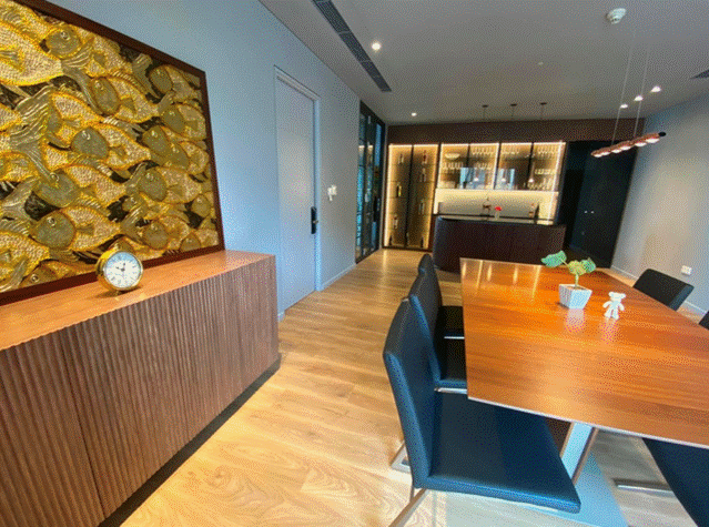 Căn penthouse của MC Thành Trung và vợ cựu tiếp viên hàng không: Rộng 260m2, nội thất sang xịn chuẩn đẳng cấp-15