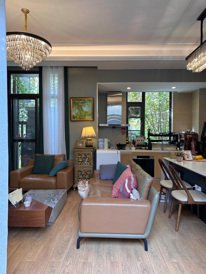 Biệt thự rộng 400m2, sân và bên hông nhà trồng đủ loại cây khiến chủ nhân nghĩ đang sống trong rừng-14