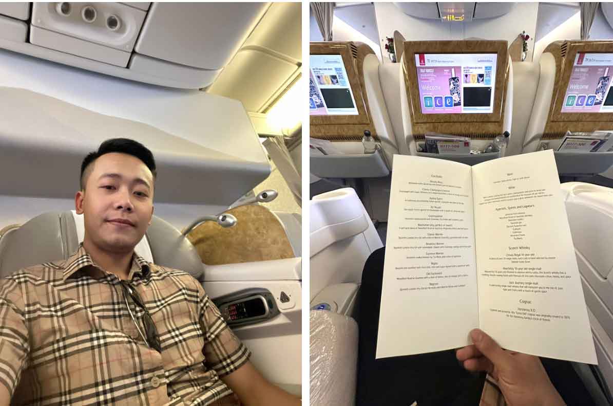 Quang Linh Vlogs bay hạng thương gia 100 triệu về Việt Nam nhưng cả chặng lại ngồi im thin thít vì lí do này-2