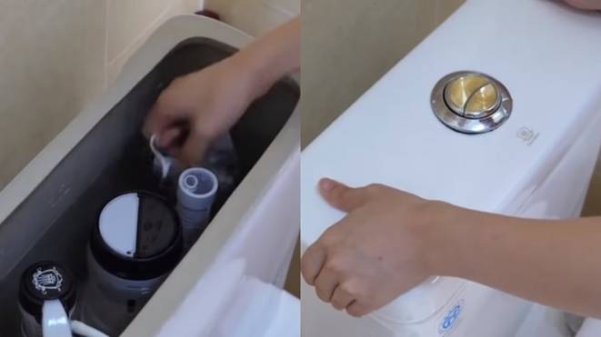 Bỏ khẩu trang vào bể chứa nước bồn cầu có lợi ích gì?-4