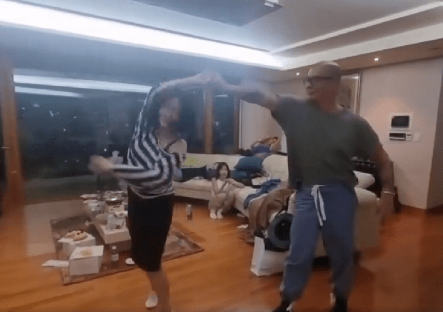Chồng người Hàn của Từ Hy Viên gây tranh cãi khi thoải mái nhảy cùng em vợ-3
