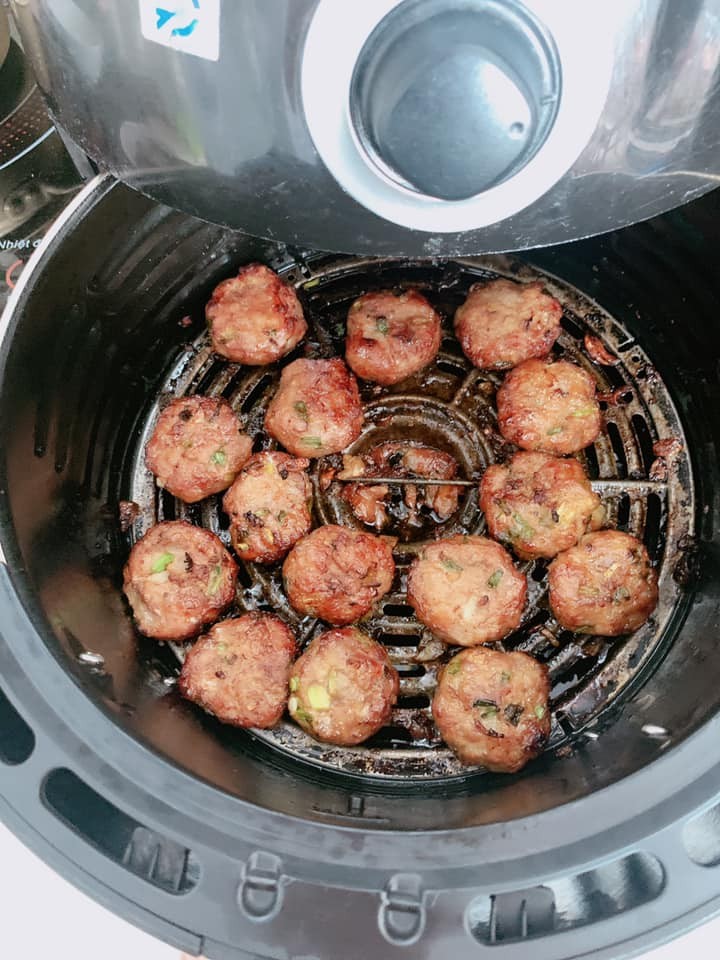 Cách làm bún chả chuẩn vị Hà thành bằng nồi chiên không dầu-2