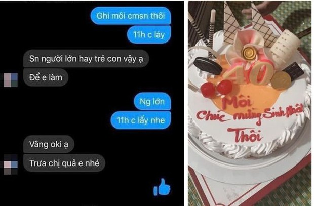 Nhờ chủ tiệm viết lên bánh kem dòng chữ để cầu hôn, cô gái sang chấn tâm lý khi thấy thành phẩm-3