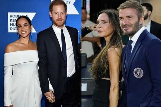 Lý do Harry - Meghan trở mặt với nhà Beckham