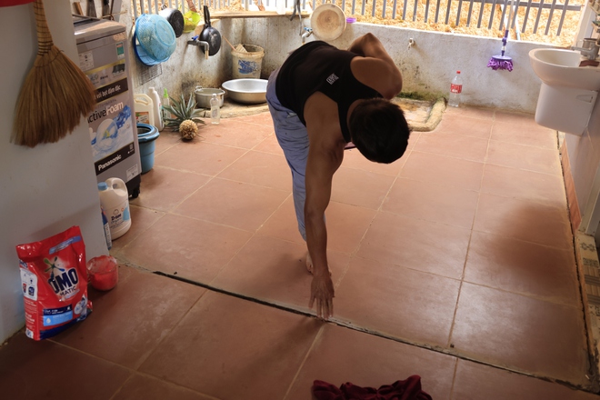 Nhà mới xây 3,7 tỷ sụt lún nghiêm trọng sau 2 tháng tân gia do ảnh hưởng sạt trượt đất hồ chứa nước-10