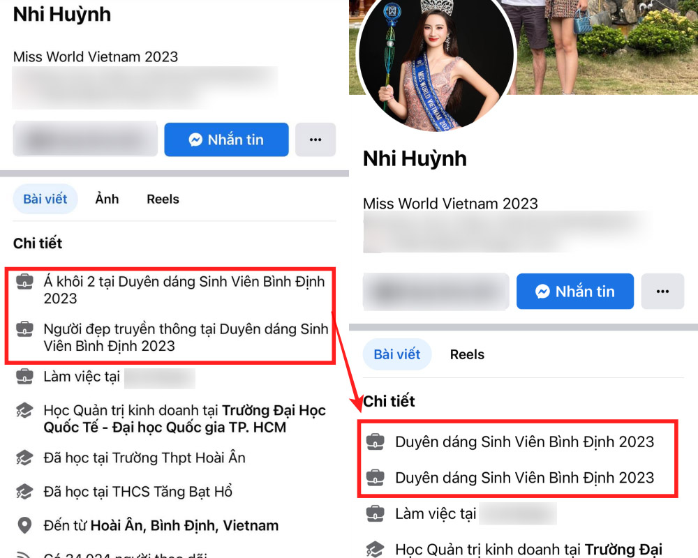 Hoa hậu Ý Nhi có động thái lạ, tháo bỏ 2 danh hiệu trên MXH giữa loạt ồn ào-1