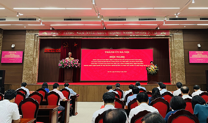 Nghị quyết số 29-NQ/TƯ: Tạo chuyển biến căn bản, mạnh mẽ về chất lượng giáo dục Thủ đô-1