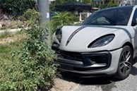 Siêu xe Porsche không biển số gặp tai nạn tại Hưng Yên