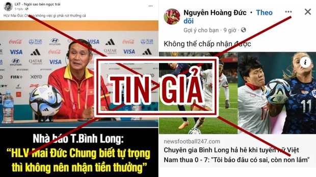 Rộ trang tin rác bịa đặt bôi bác tuyển nữ Việt Nam, mạo danh HLV Park Hang Seo lừa đảo-1