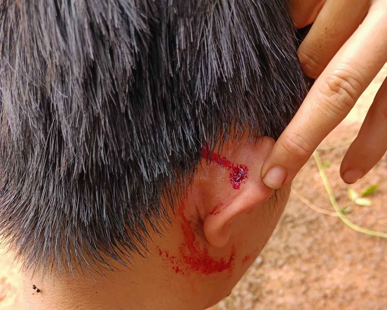 Bình Phước: Đề nghị tạm đình chỉ trưởng công an xã trong clip đấm đá dân-2