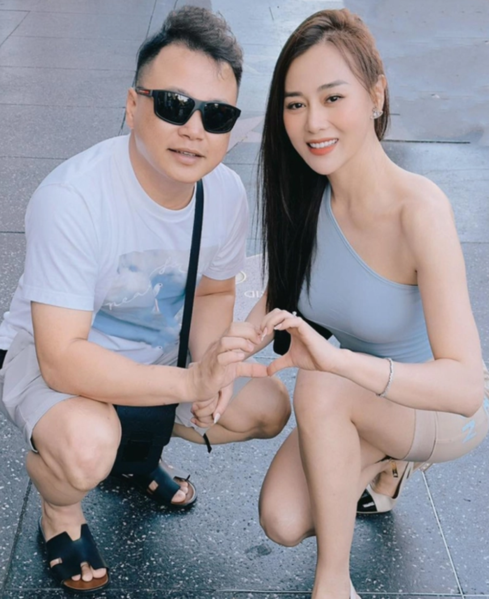 Phương Oanh và Shark Bình cùng trải nghiệm bay trực thăng tại Mỹ, cái kết ra sao mà netizen bật cười?-6