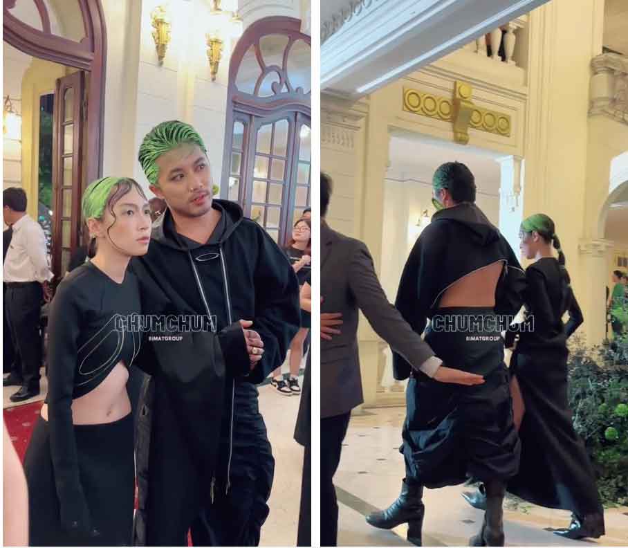 Con rể Xuân Hinh nói gì khi bị mỉa mai không có tài năng nên mới mặc váy đi giày cao gót tới sự kiện?-1