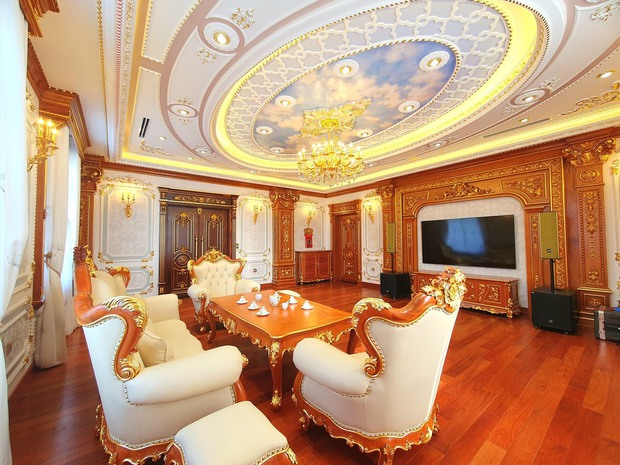 Choáng ngợp dinh thự 150 tỷ của đại gia Cần Thơ: Rộng 3.000m2, dát vàng lóa mắt-17