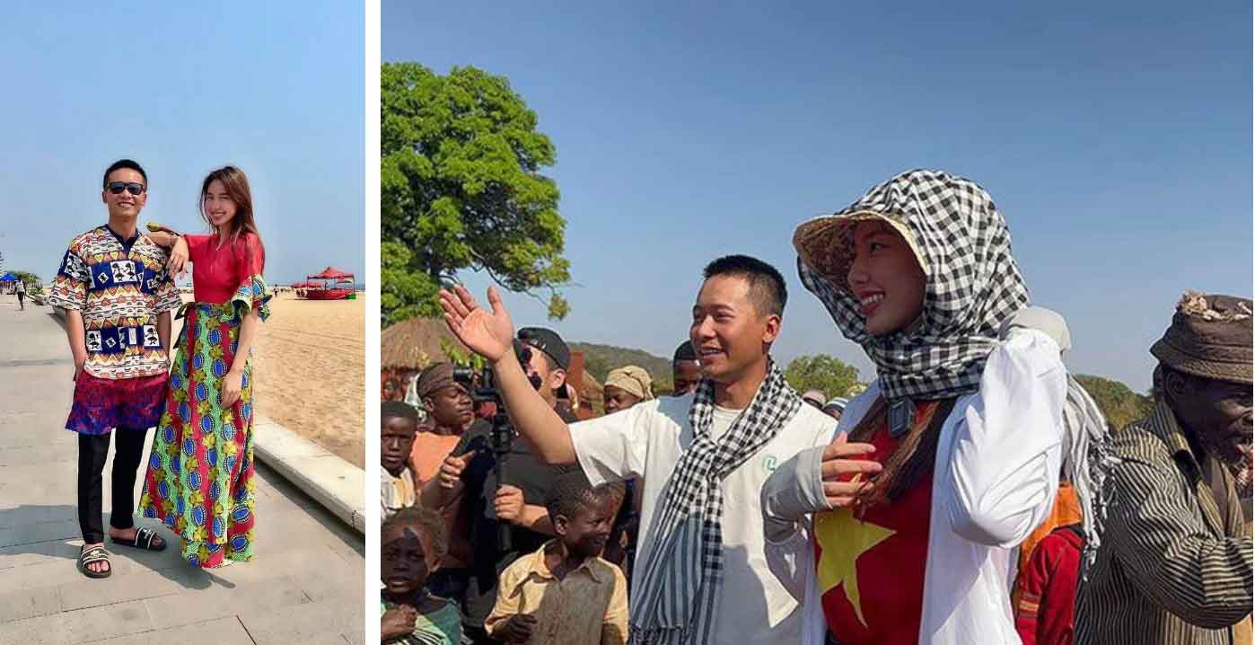 Quang Linh Vlogs cười ngại ngùng né ống kính, Thuỳ Tiên có thái độ lạ giữa tâm điểm chú ý-7