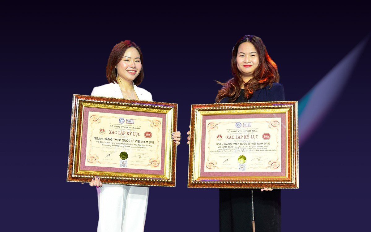 VIB 4 lần xác lập kỷ lục Việt Nam trong tiên phong ứng dụng công nghệ-2
