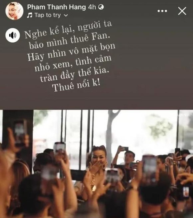 Vướng tin chi tiền thuê fan cổ vũ săn đón tại sự kiện, Thanh Hằng lên tiếng đáp trả-2