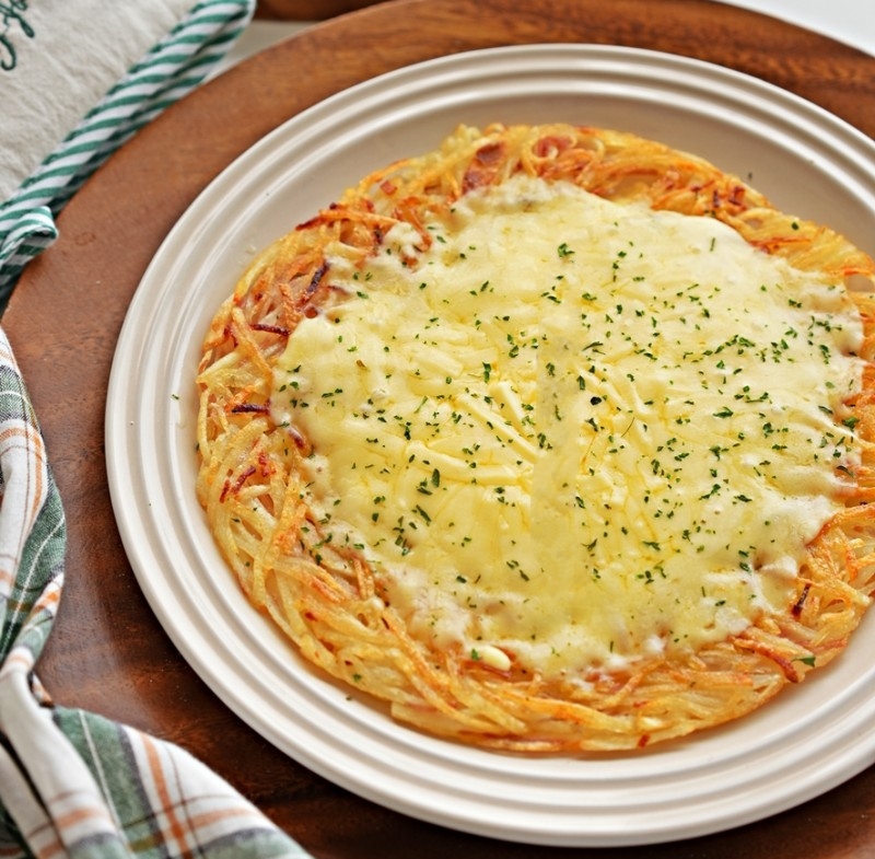 Cách làm bánh pizza khoai tây vừa nhanh vừa lạ miệng-8