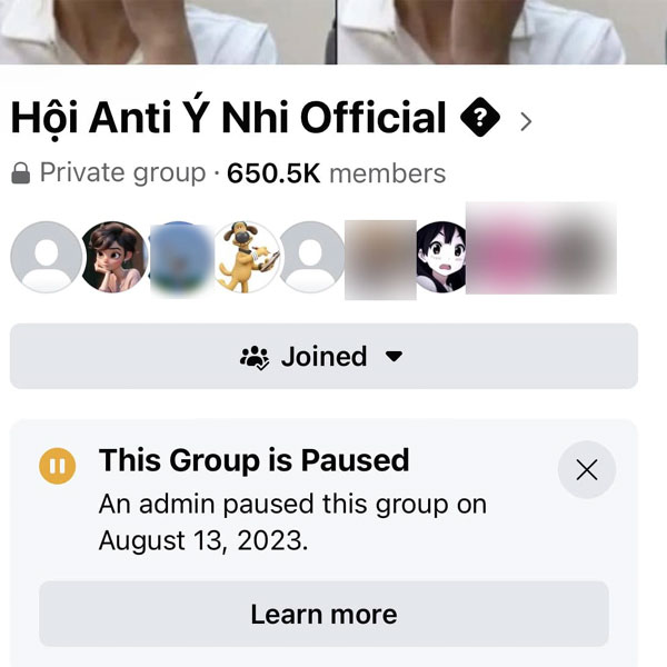 Hội antifan Hoa hậu Ý Nhi 650.000 thành viên bất ngờ khoá group giữa lúc nhạy cảm-1