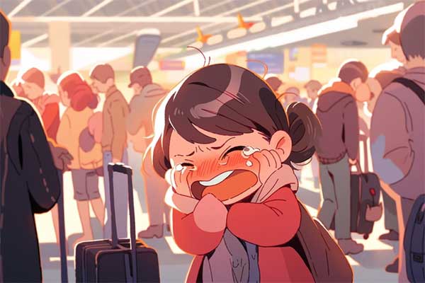 Phạt con gái 9 tuổi bằng cách bỏ rơi con ở sân bay-2