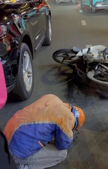 Vụ tông vào xe Porsche: Nam shipper xin trích xuất camera sau tai nạn-1