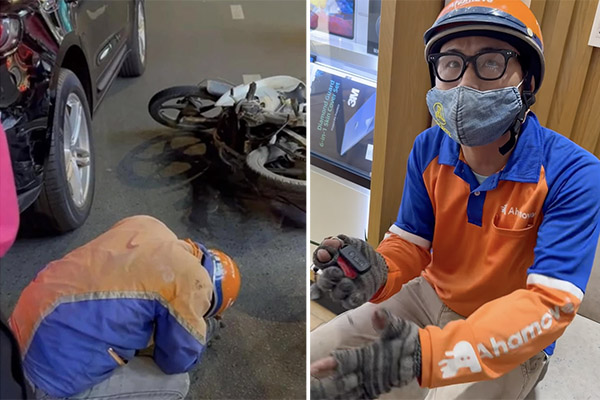 Vụ tông siêu xe Porsche, shipper kêu oan: Hoàn cảnh tôi khó khăn, chỉ mong chủ xe bỏ qua-4