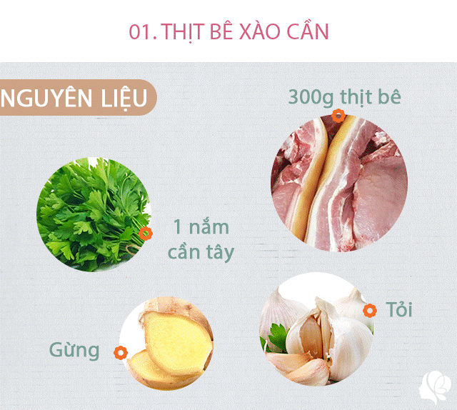 Thực đơn 4 món dễ chế biến, đi làm về muộn chỉ một lúc là xong-2