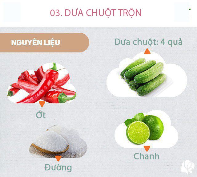 Thực đơn 4 món dễ chế biến, đi làm về muộn chỉ một lúc là xong-6